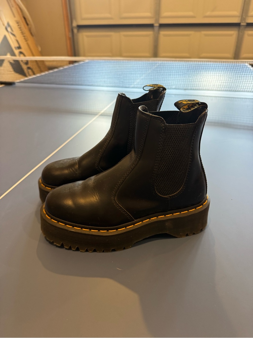 Size 7 Doc Marten Platform Chelsea Boots
